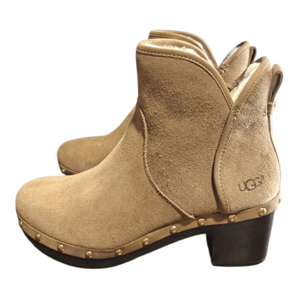 UGG Cam II Heeled Ankle Boot Size 7 - Picture 4 of 12
